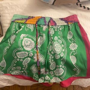 Zara bandana shorts never worn